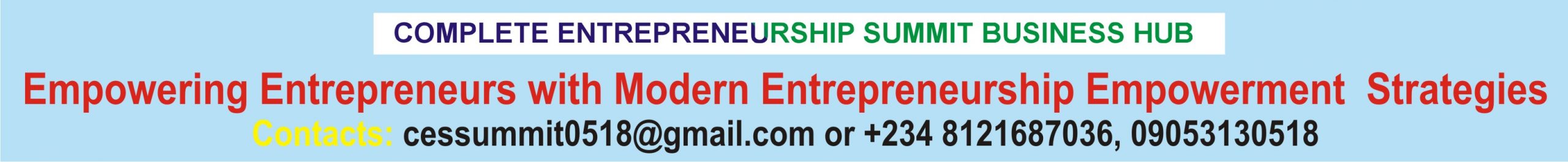 Complete Entrepreneurship