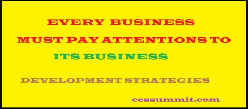 Every business must pay attention to its business development: How?