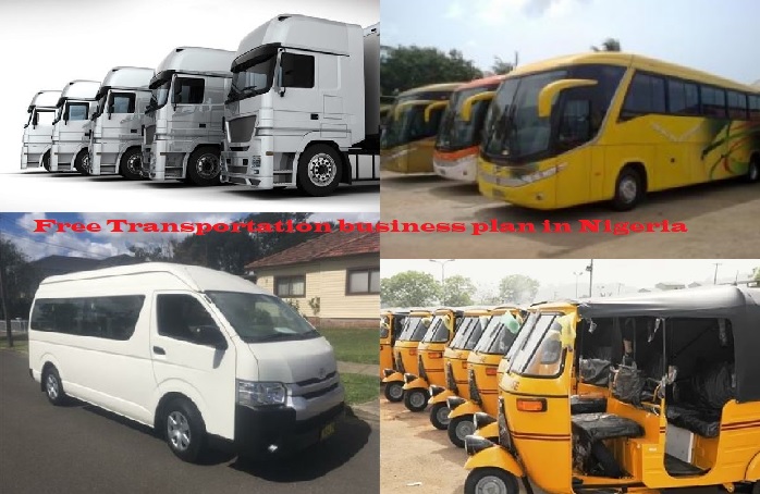 Free Transportation business plan in Nigeria