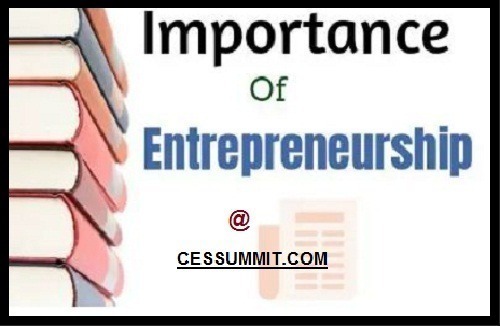 Important of entrepreneurship as a global concept