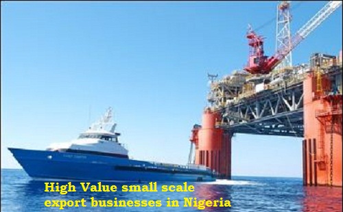 High Value small scale export businesses in Nigeria