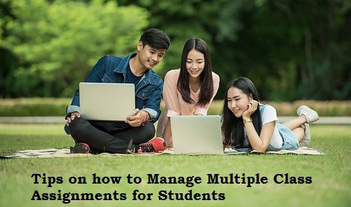 Tips on how to Manage Multiple Class Assignments for Students