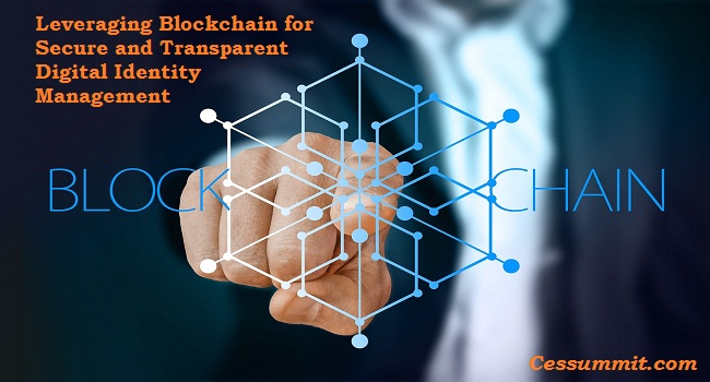 Leveraging Blockchain for Secure and Transparent Digital Identity Management