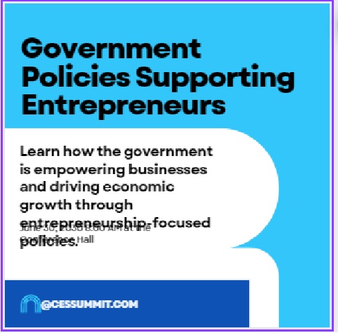 20 Approved Government Entrepreneurship Supportive Policies