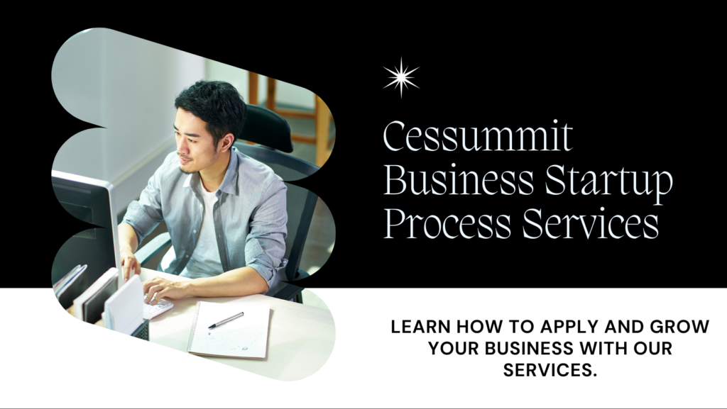 How to apply for Cessummit Business Startup Process Services